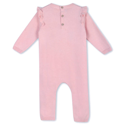 Organic Duck Mommy & Me Embroidered Knit Baby Jumpsuit