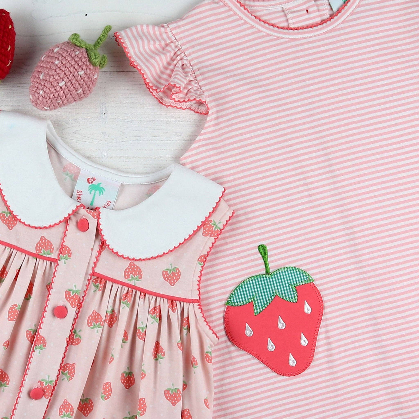 Strawberry Pickin’ Pocket Dress