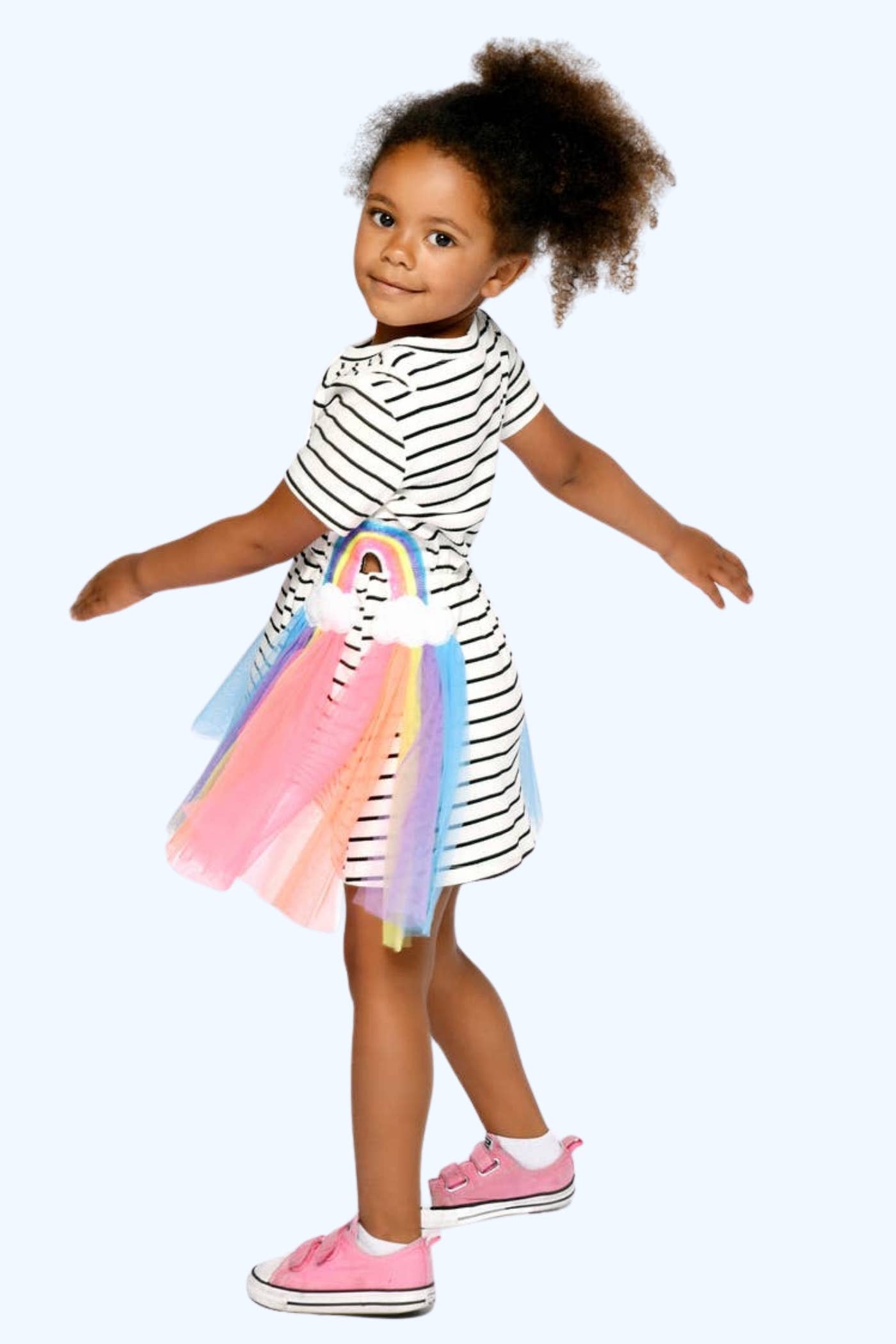 Stripe Rainbow Dress