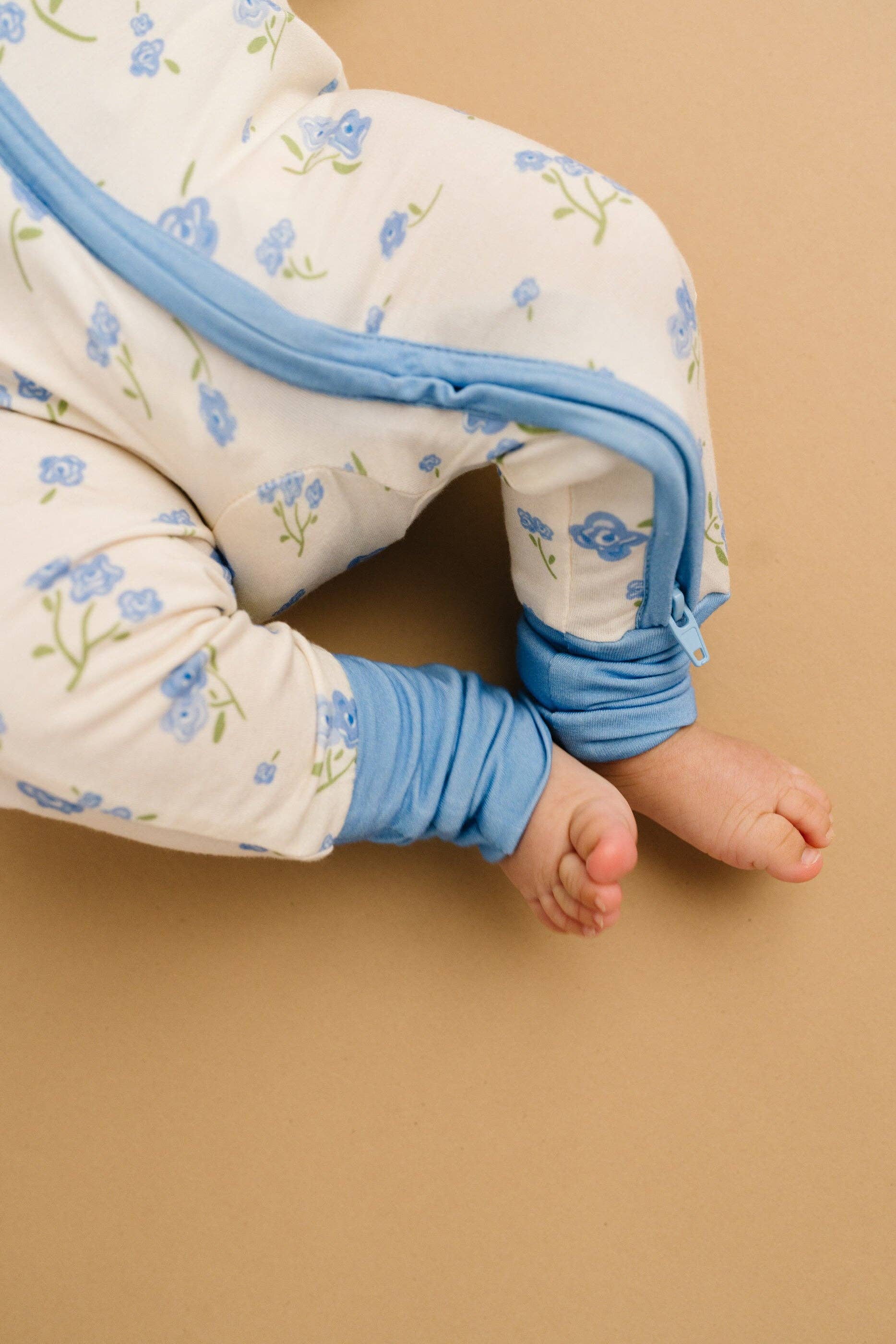 Blue Blooms Bamboo Sleeper