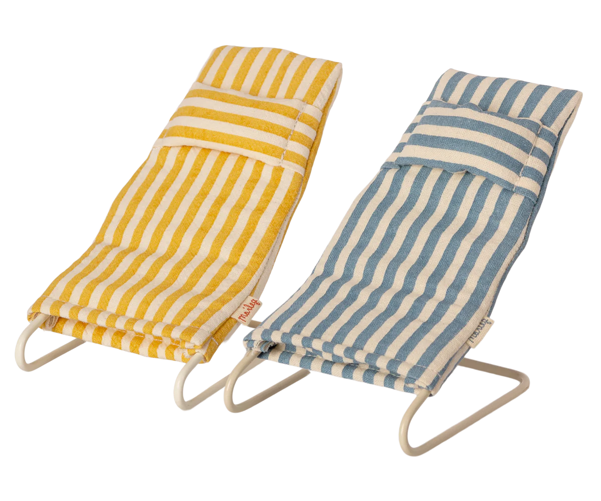 Maileg Mouse Beach Chair Set