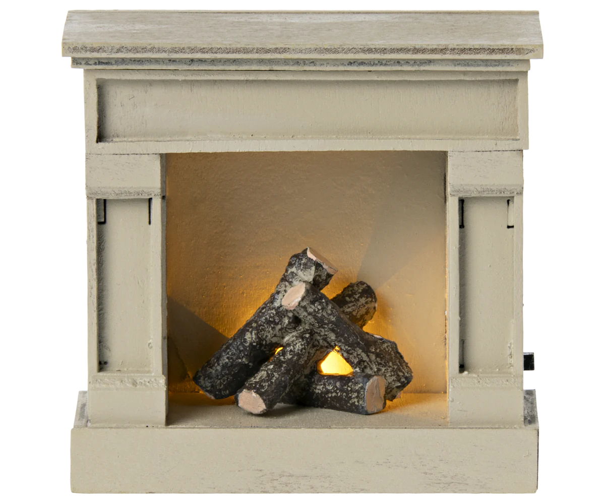 Fireplace, Mouse - Off White