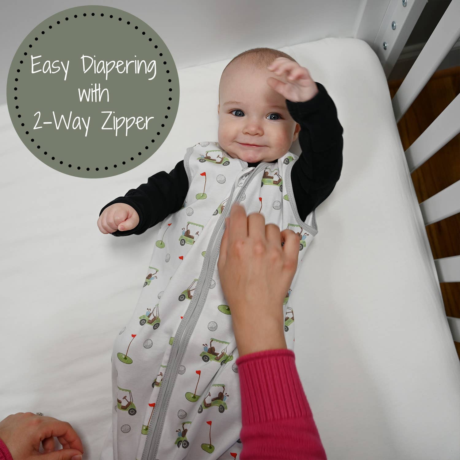 Golf A Round Baby Sleep Sack | Organic Cotton