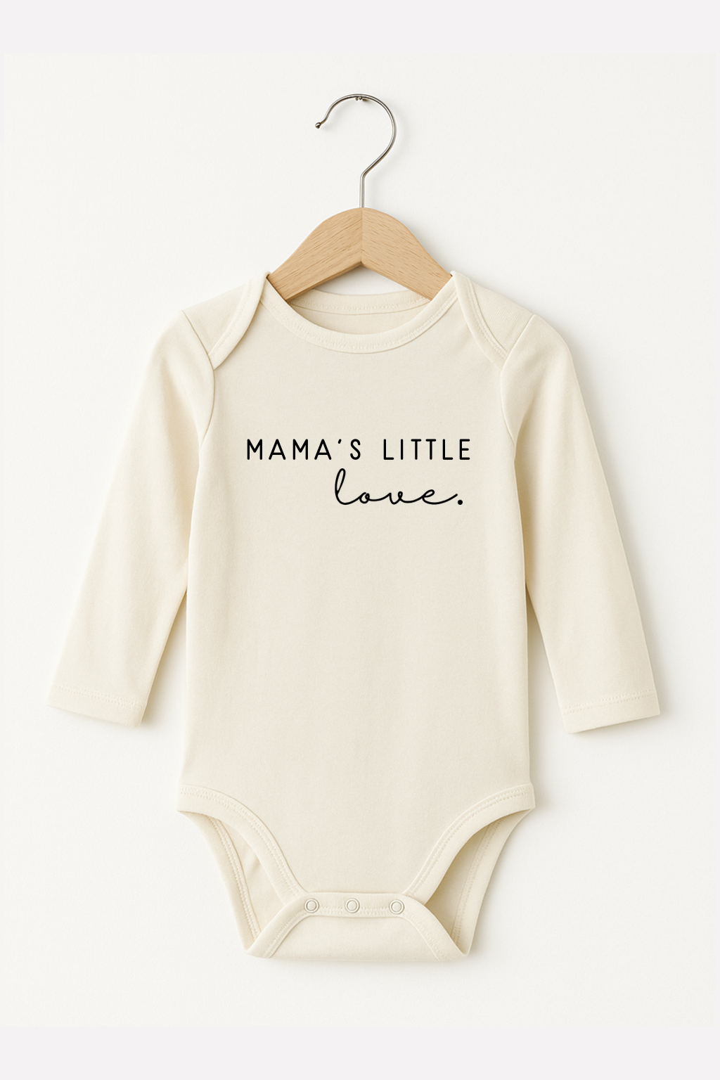 Organic Baby Bodysuit | Long Sleeve | Mama's Little Love