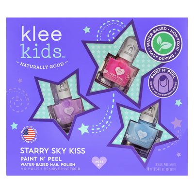 Sweet Sugar Heaven - Klee Kids Water-Based Nail Polish Set