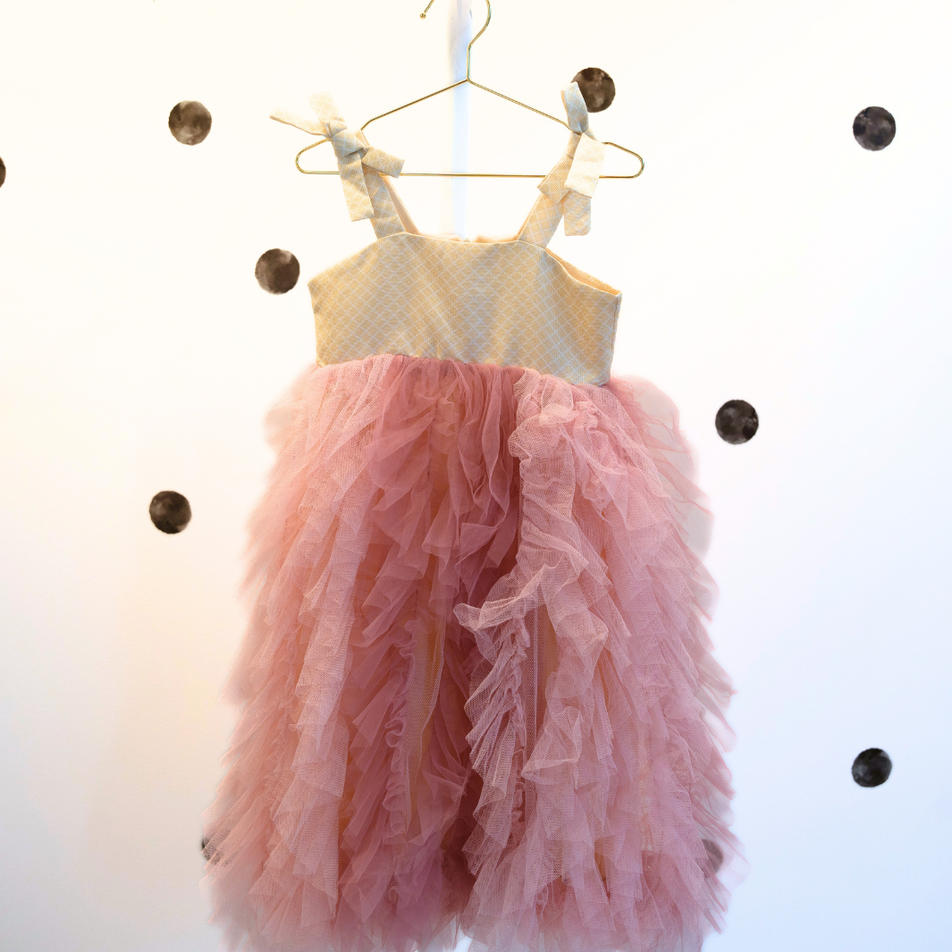 Pink Ruffle Dress