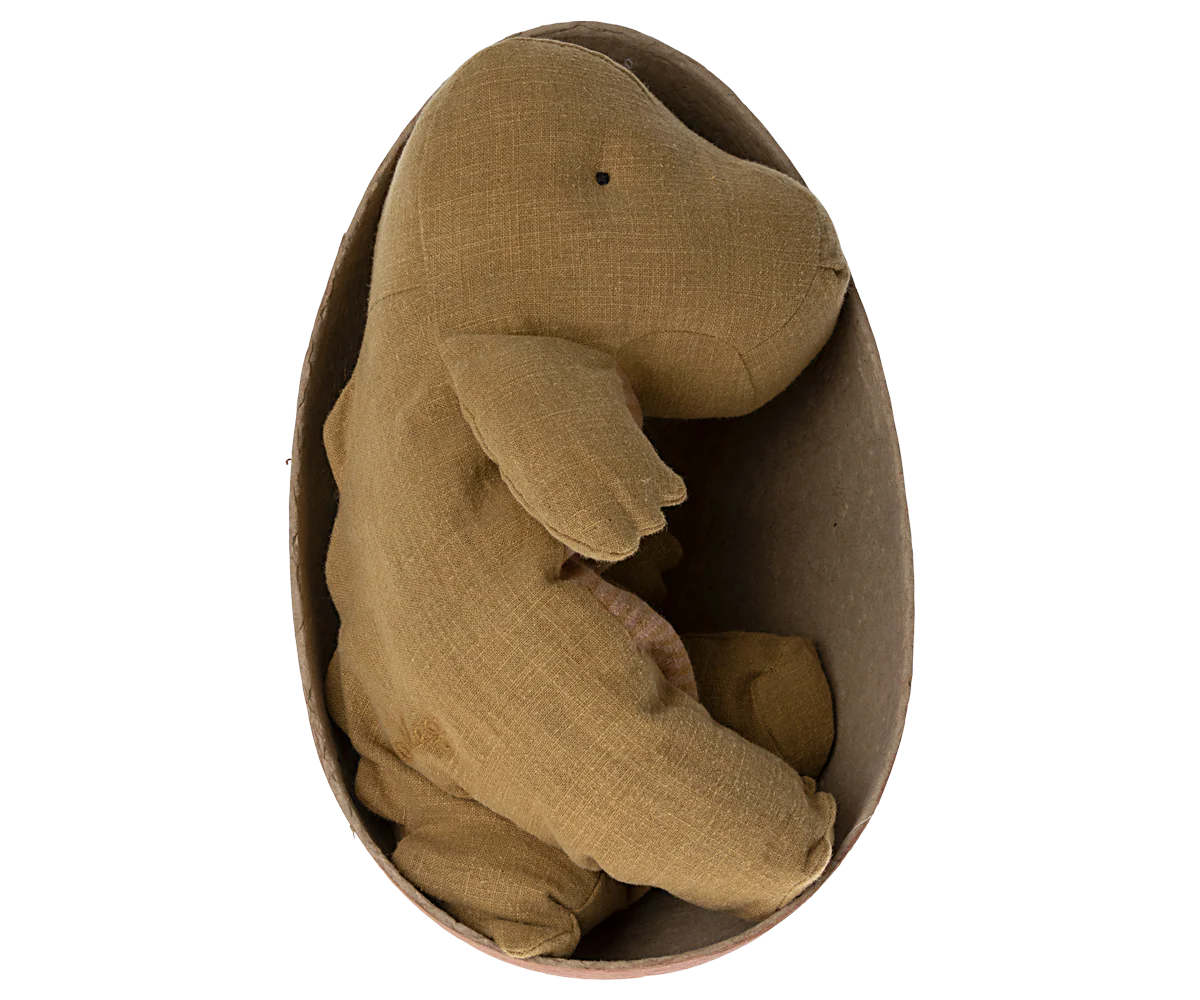 Gantosaurus in Egg | Medium | Dark Ocher