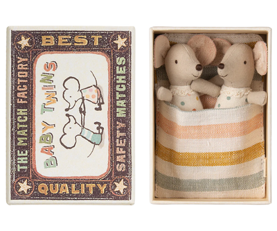 Baby Mice in Matchbox | Twins