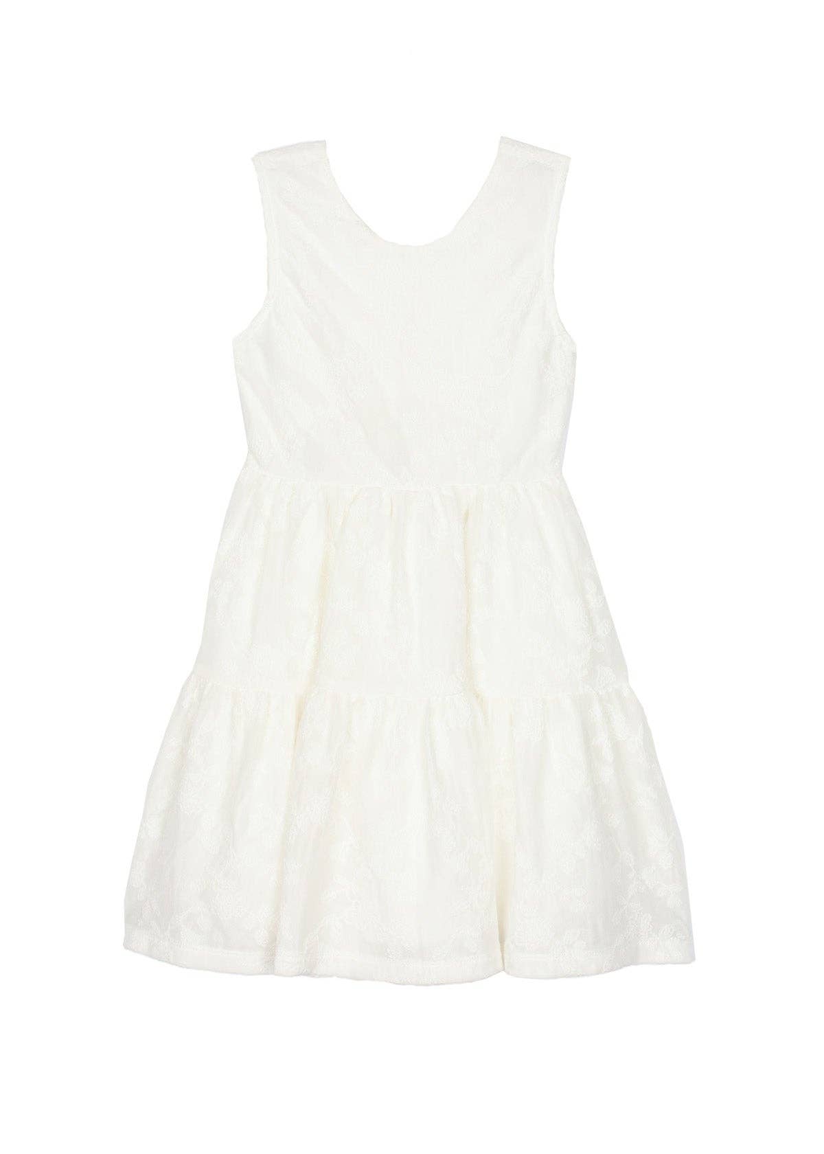 Cotton Cloud Dress with Bow