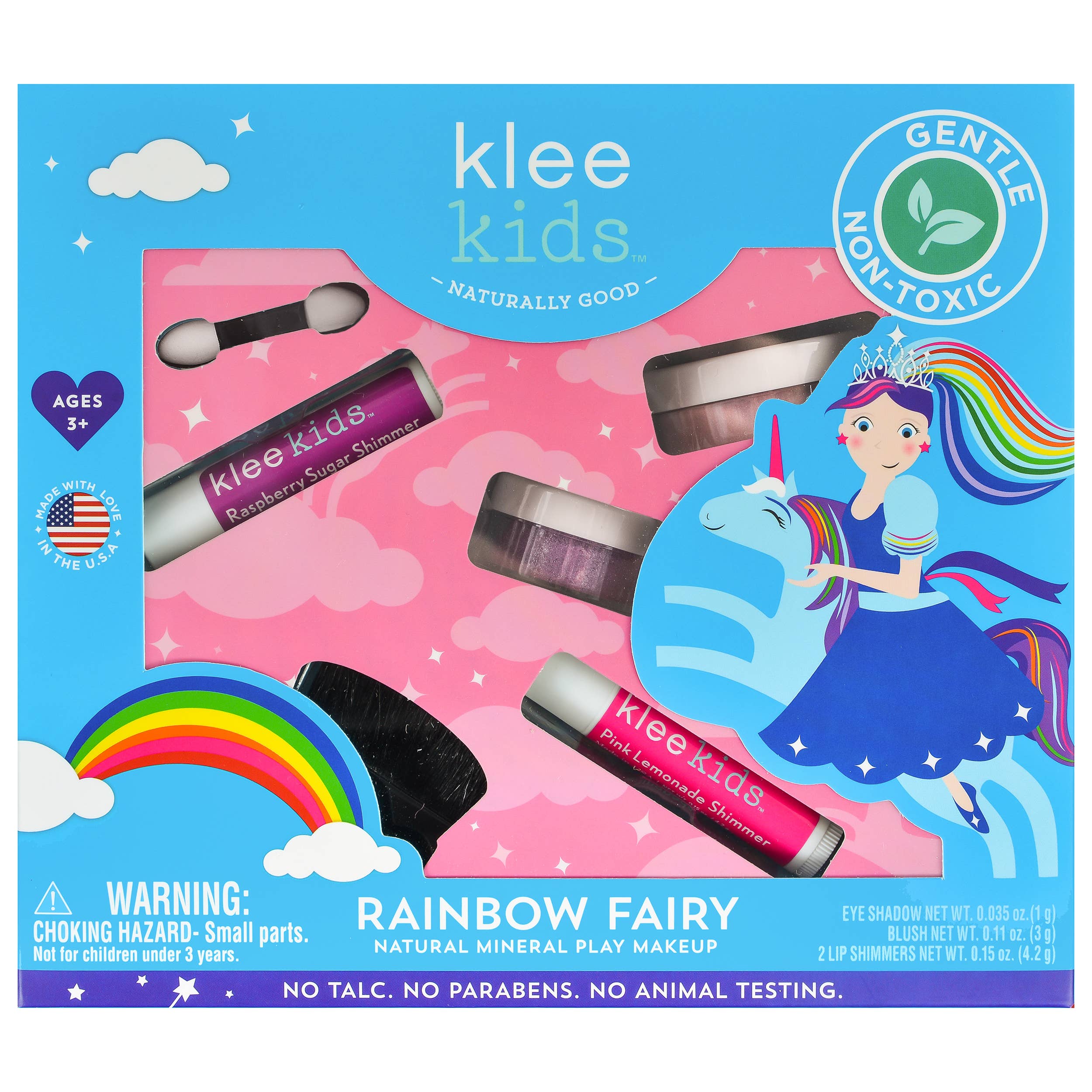 Pom Pom Fairy - Klee Kids Natural Mineral Play Makeup Kit