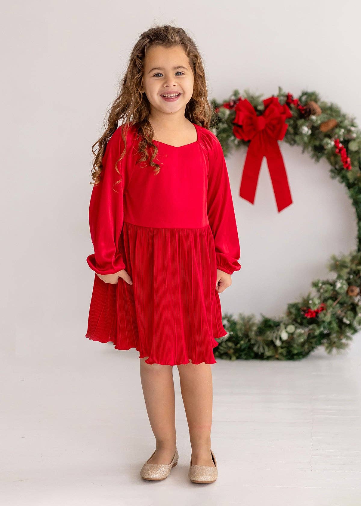 Merry 'n Bright Velvet Dress