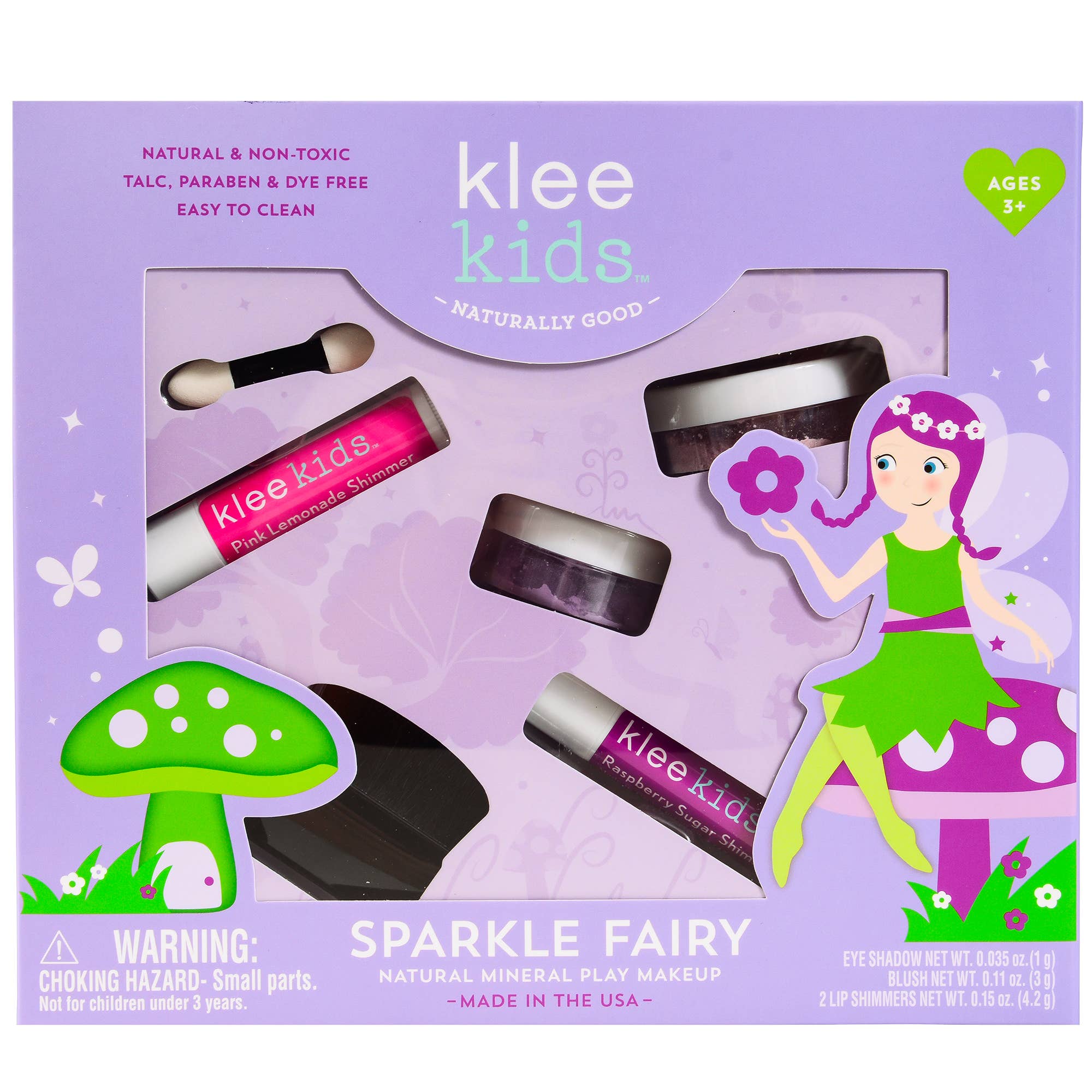 Pom Pom Fairy - Klee Kids Natural Mineral Play Makeup Kit