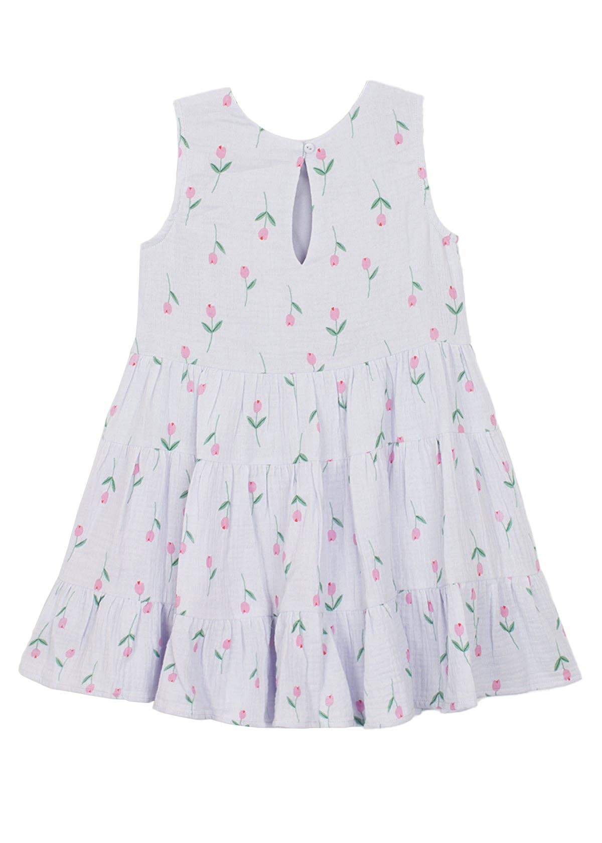 Tiny Tulip Drop Waist Dress