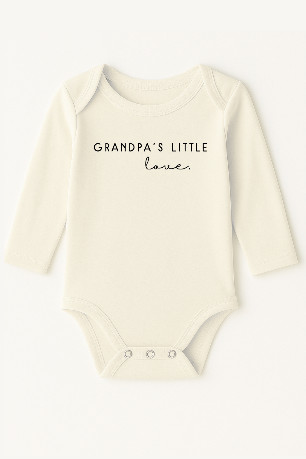 Grandpa's Little Love | Long Sleeve | Organic Baby Bodysuit