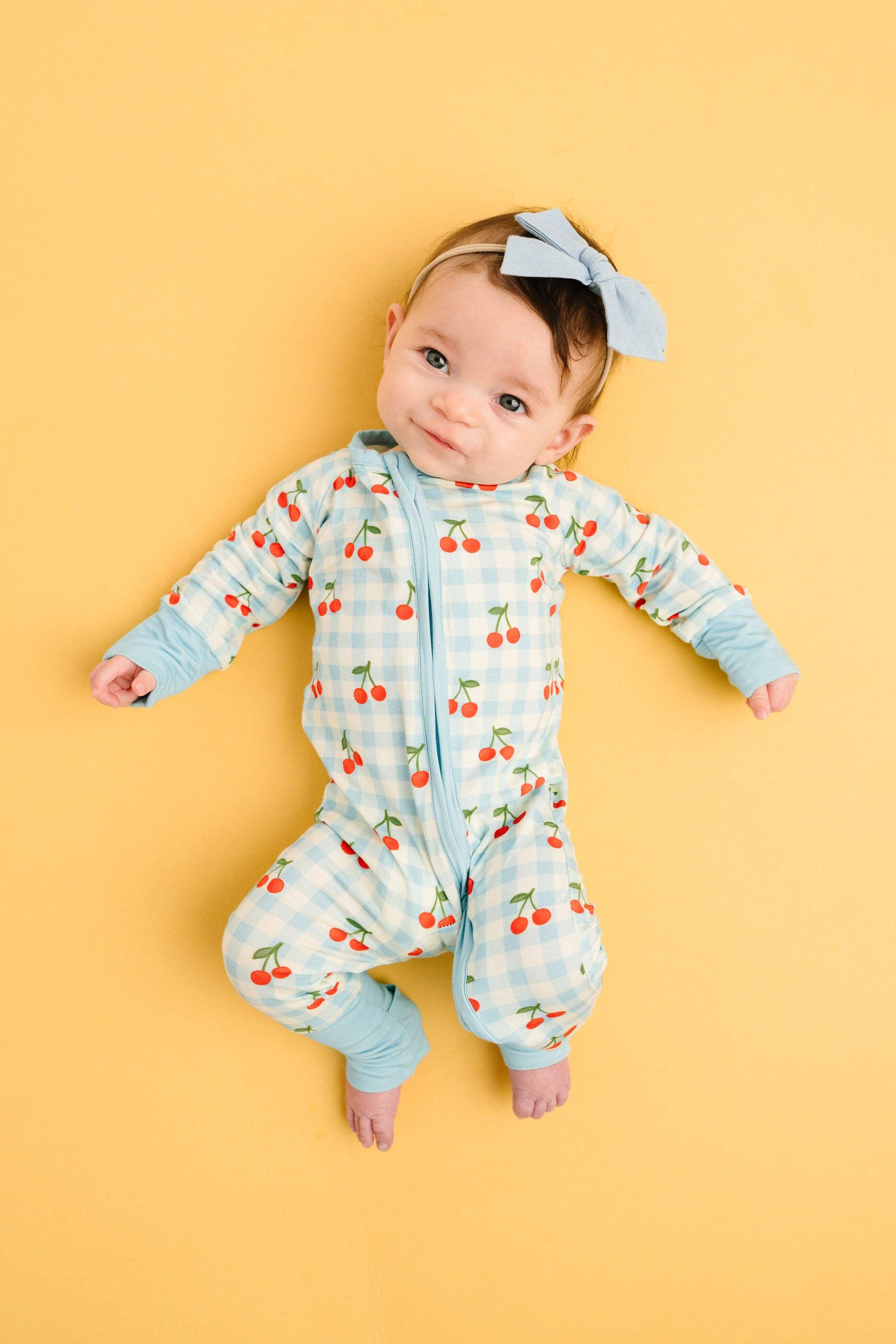 Cherry Picnic Bamboo Sleeper