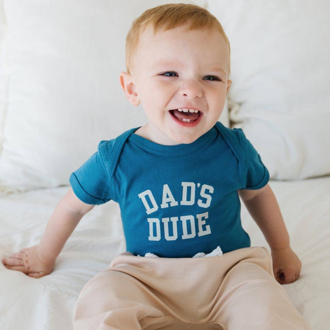 Dad's Dude Short Sleeve Bodysuit - Father's Day