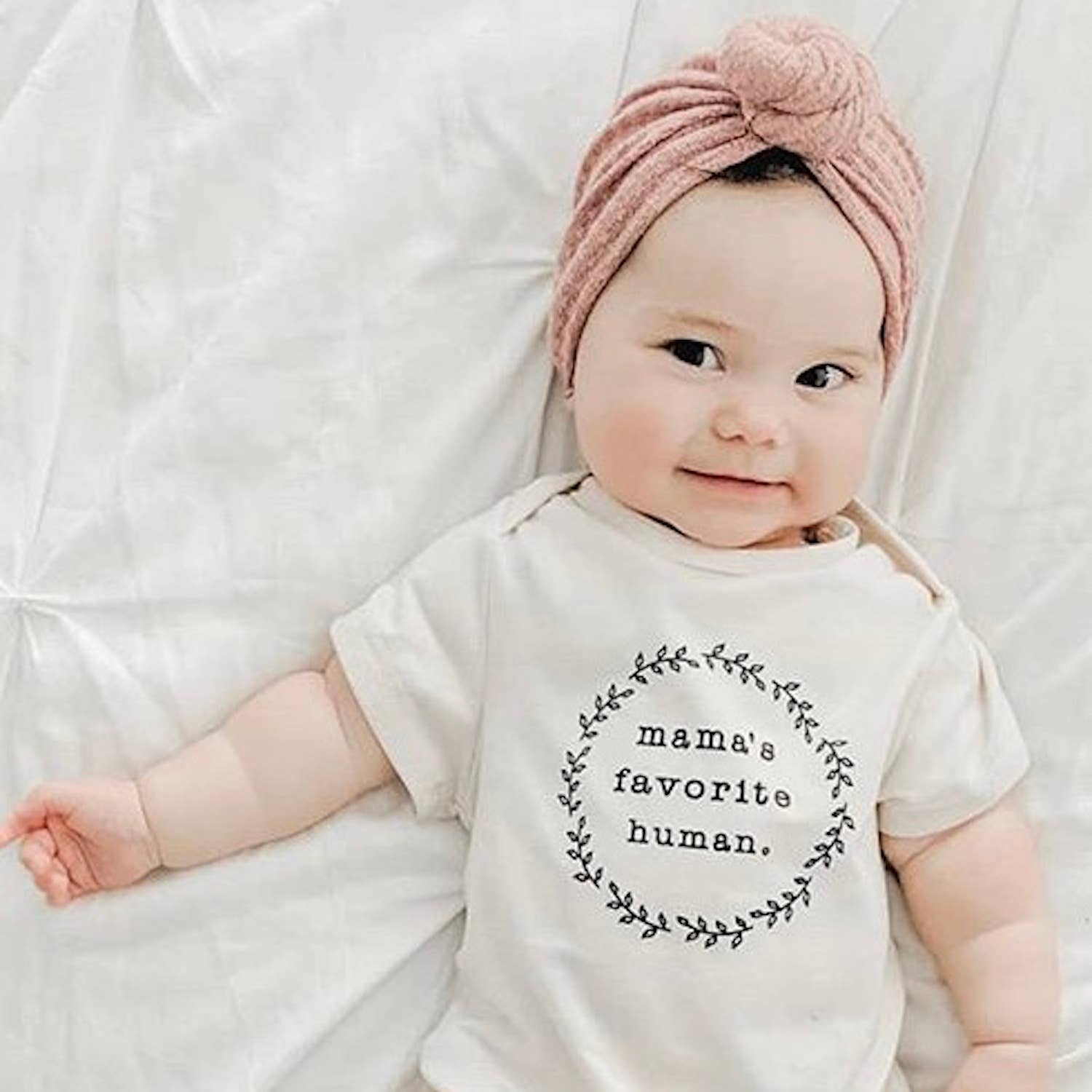 Mamas Favorite Human Organic Cotton Bodysuit | Short Sleeve