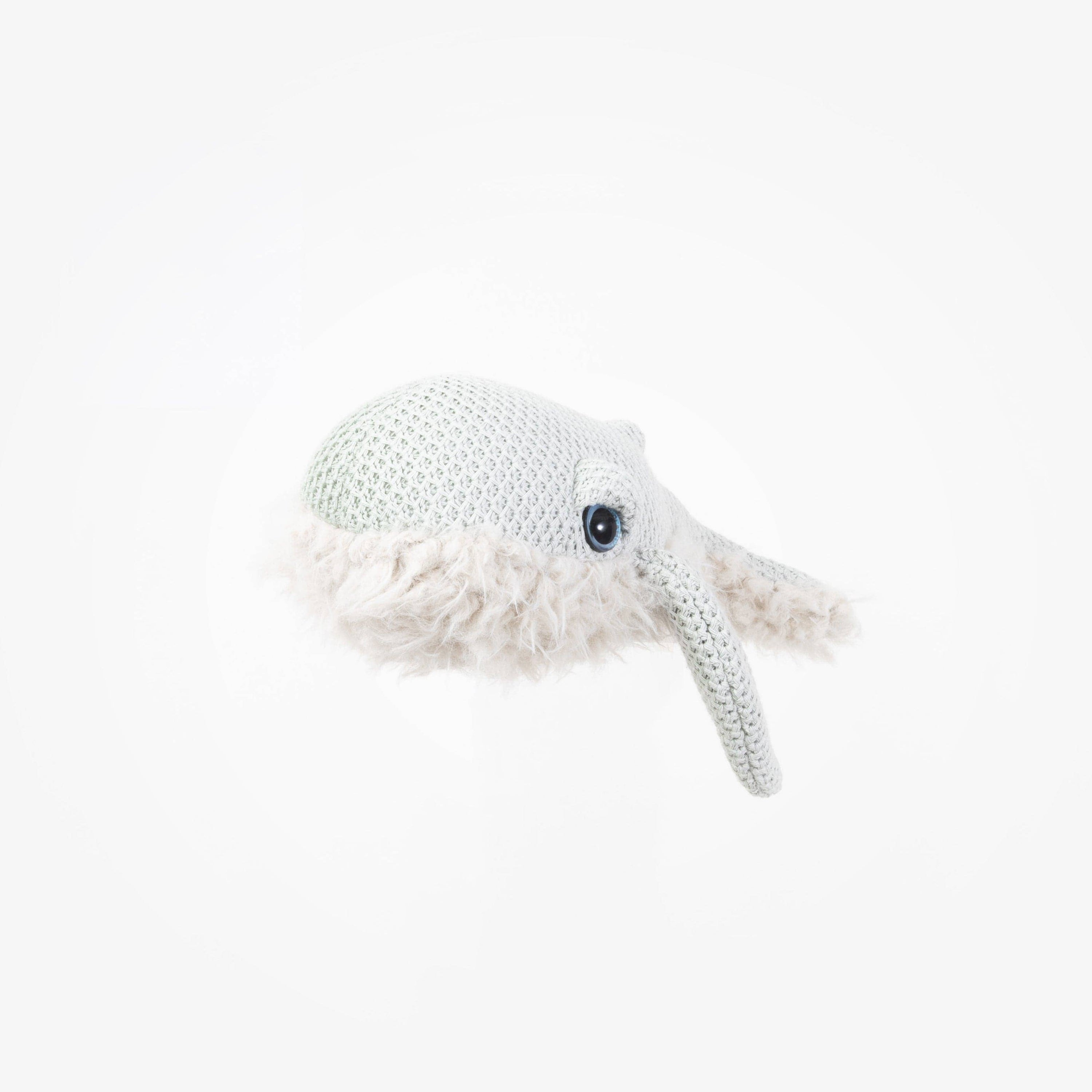 Stuffed Animal The Mini Whale Mini Grandma Fur