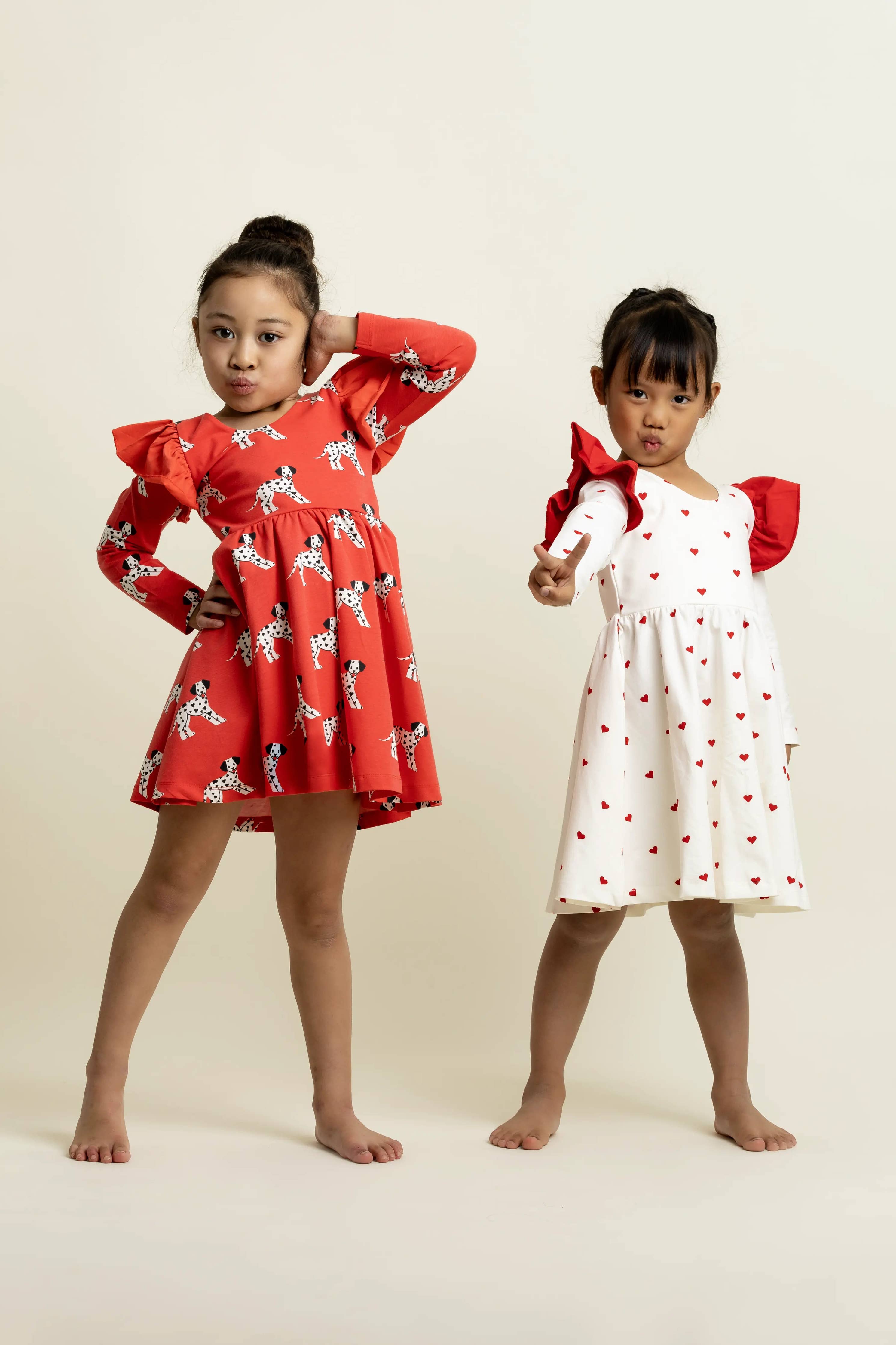 Double Ruffle Let's Dance Dress | Dalmatians