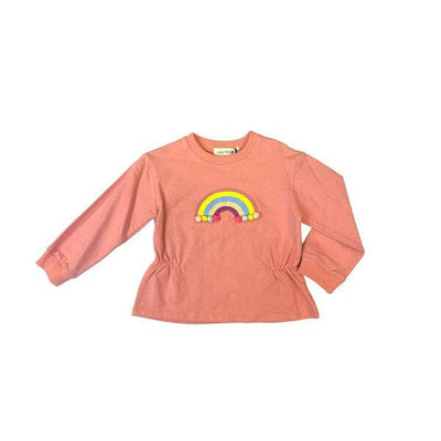 Rainbow Poms Sweatshirt