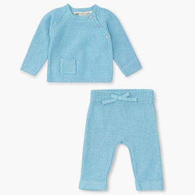 Little Darling Knit Set | Blue