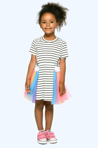 Stripe Rainbow Dress