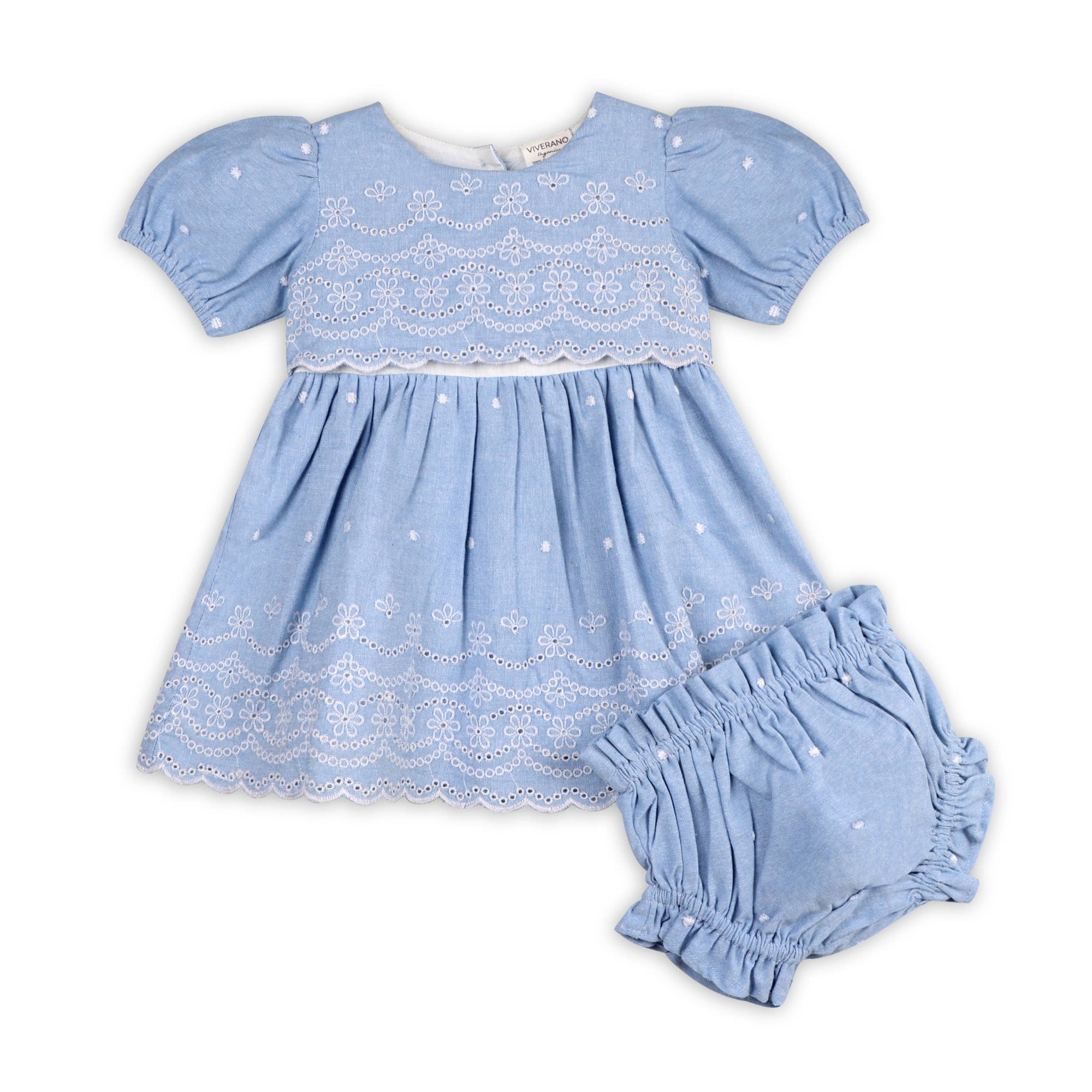 Organic Isla Chambray Dress