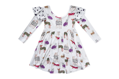 Paw-Fect Puppy Toddler Bamboo Dress