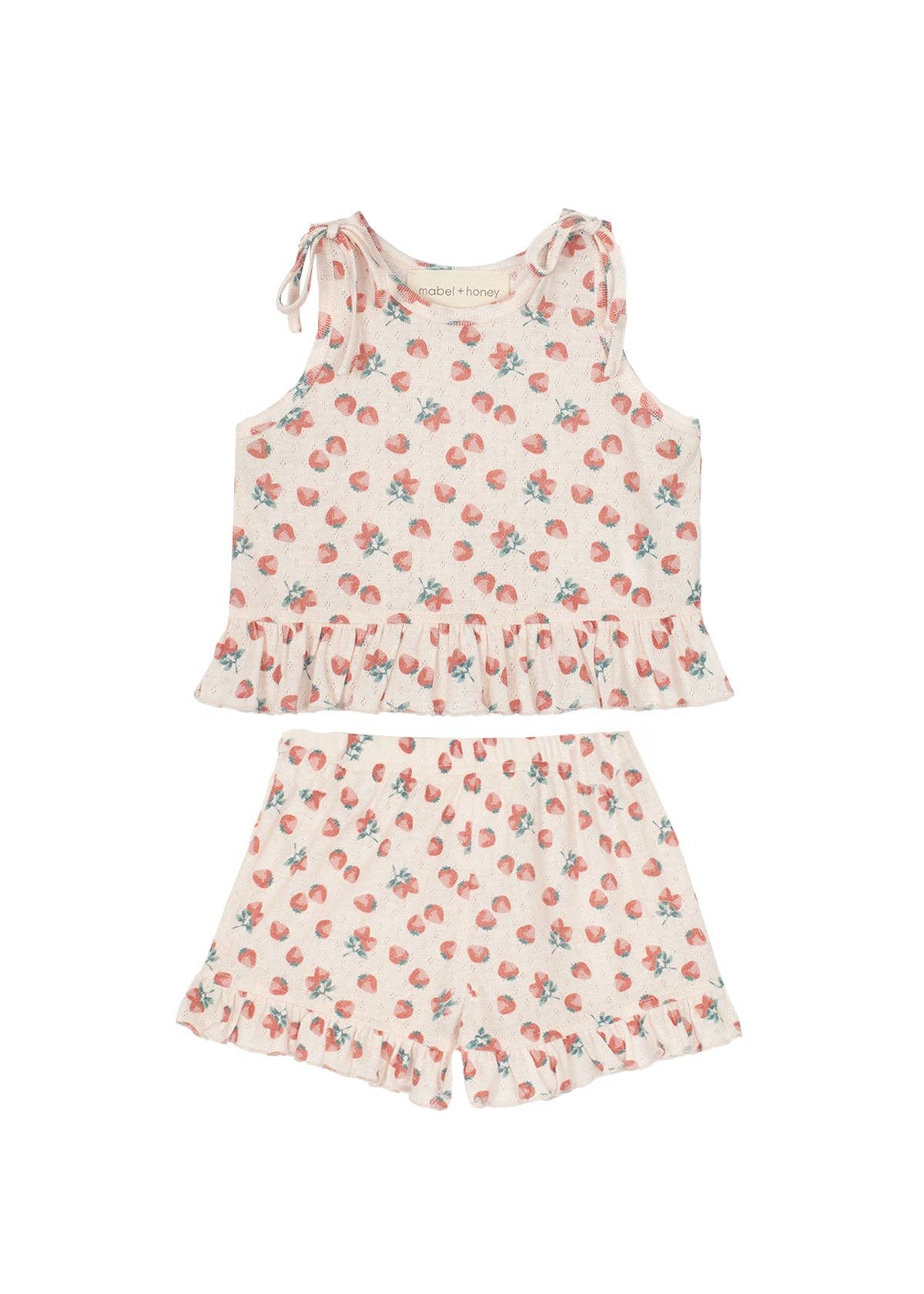 Strawberry Sweetheart Toddler Two Piece Set