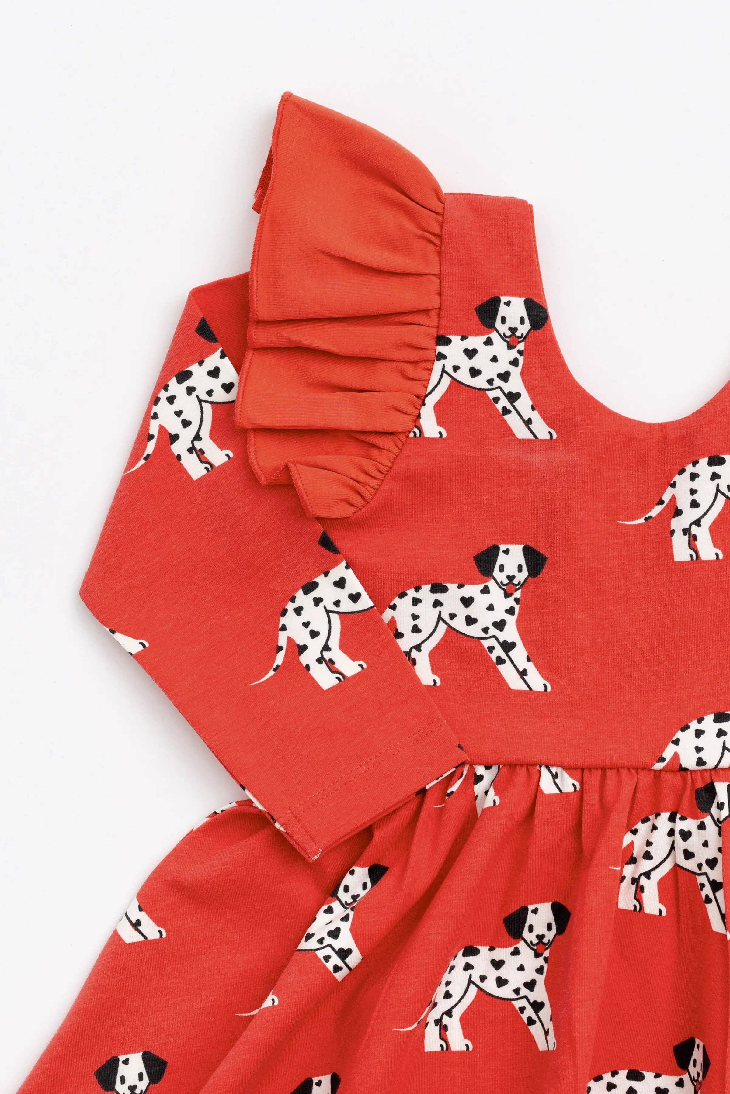 Double Ruffle Let's Dance Dress | Dalmatians