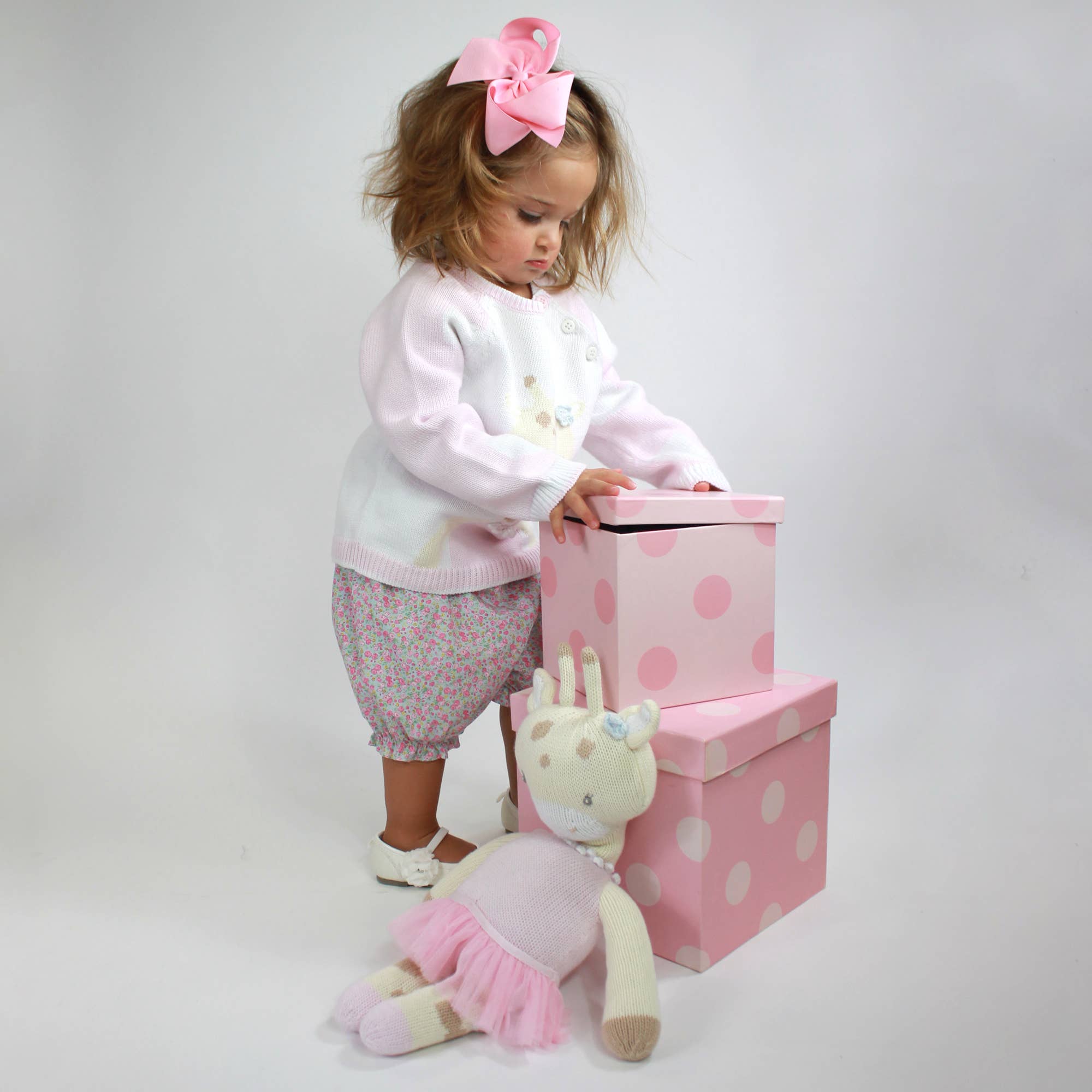 Gisele the Giraffe Face Knit Sweater