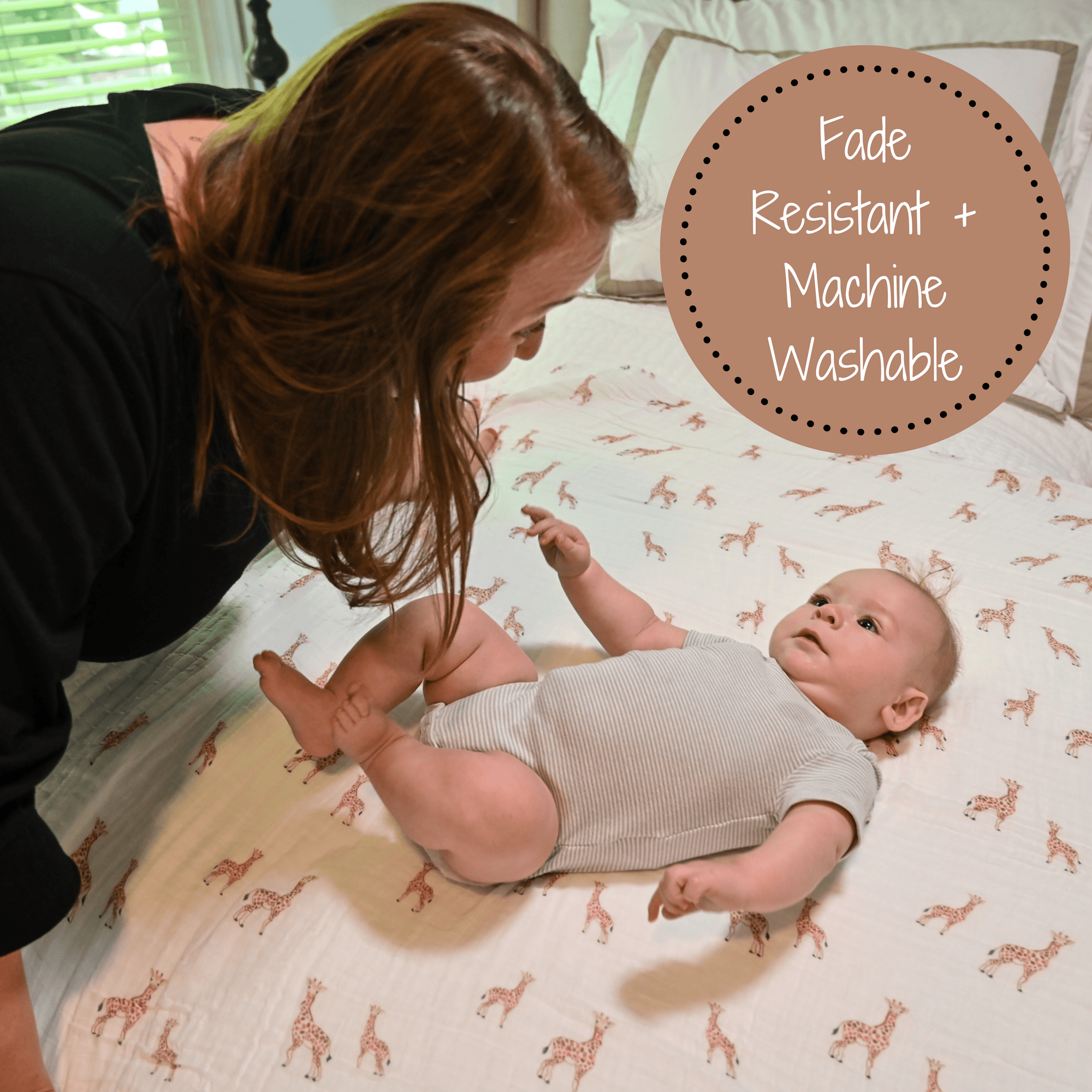 Stand Tall Baby Muslin Cotton Blanket