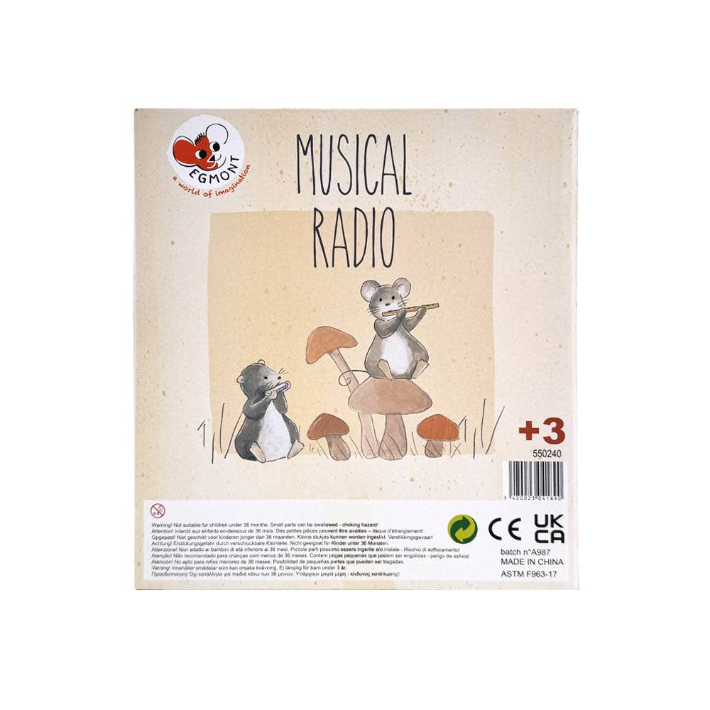 Musicians Musical Tin Radio