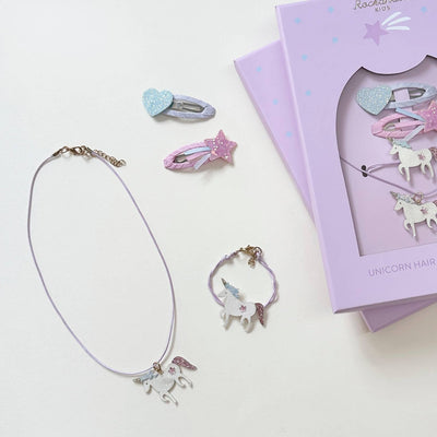 Unicorn Hair & Jewellery Set