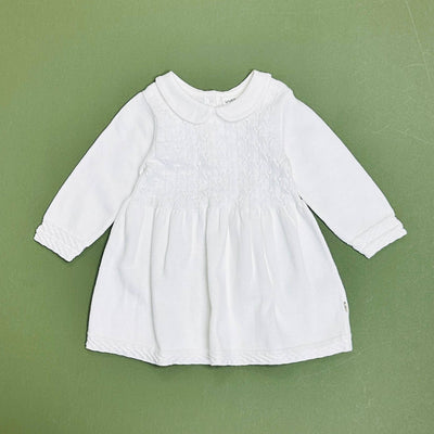 ORGANIC Milan Peter Pan Tulip Knit Baby Sweater Dress