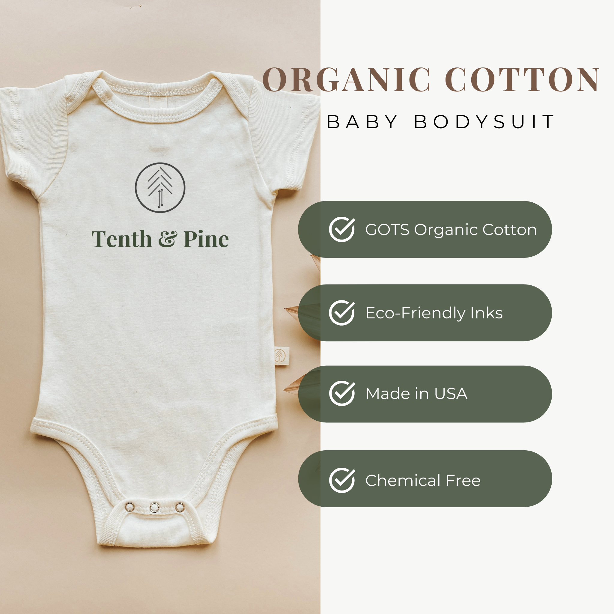 Grandpa's Little Love | Long Sleeve | Organic Baby Bodysuit