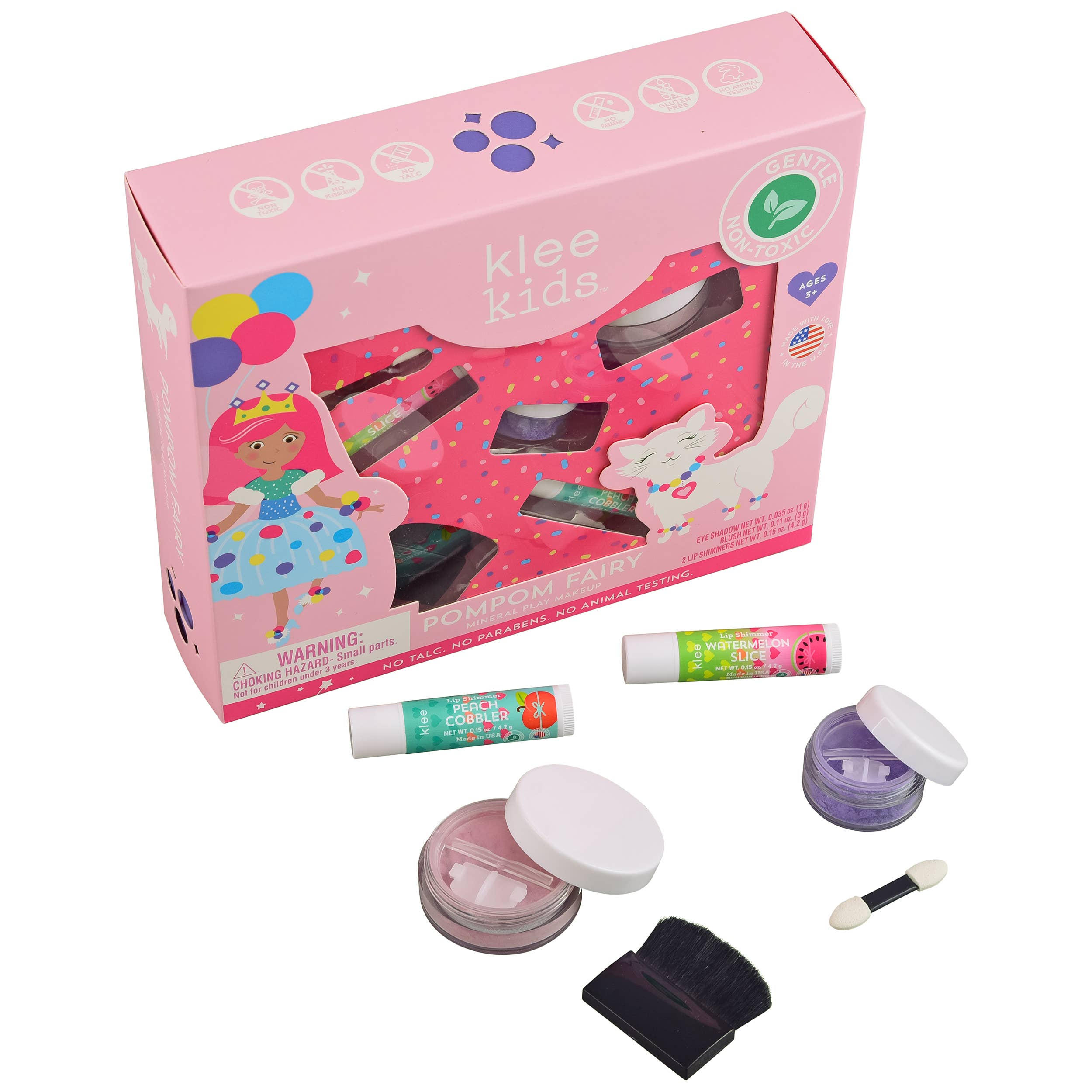 Pom Pom Fairy | Natural Mineral Play Makeup Kit: Woodland Fairy