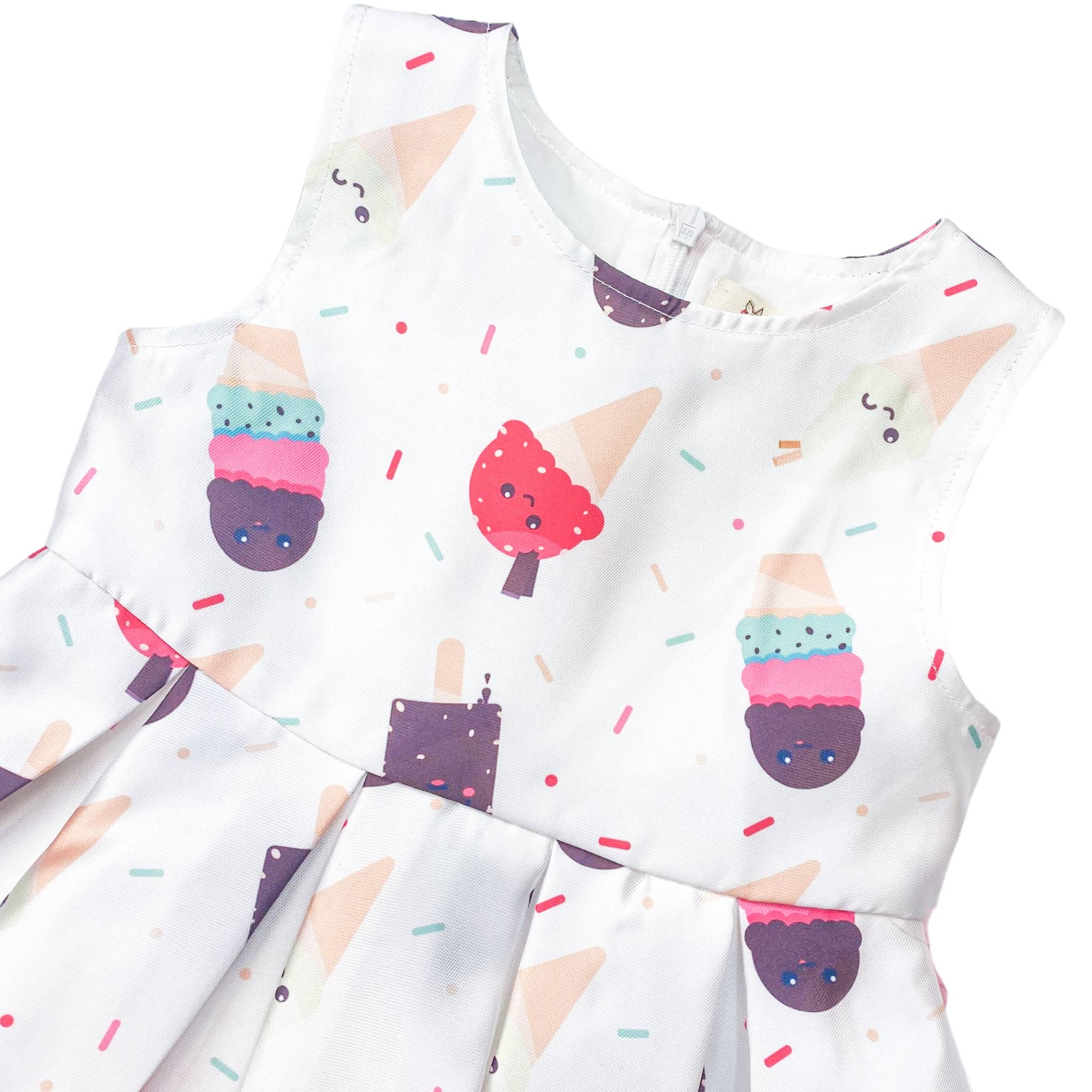 Ice Cream Printed Dress