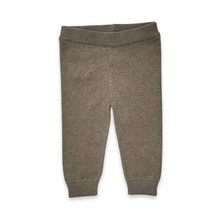 ORGANIC Pocket Sweater Knit Baby Legging Pants