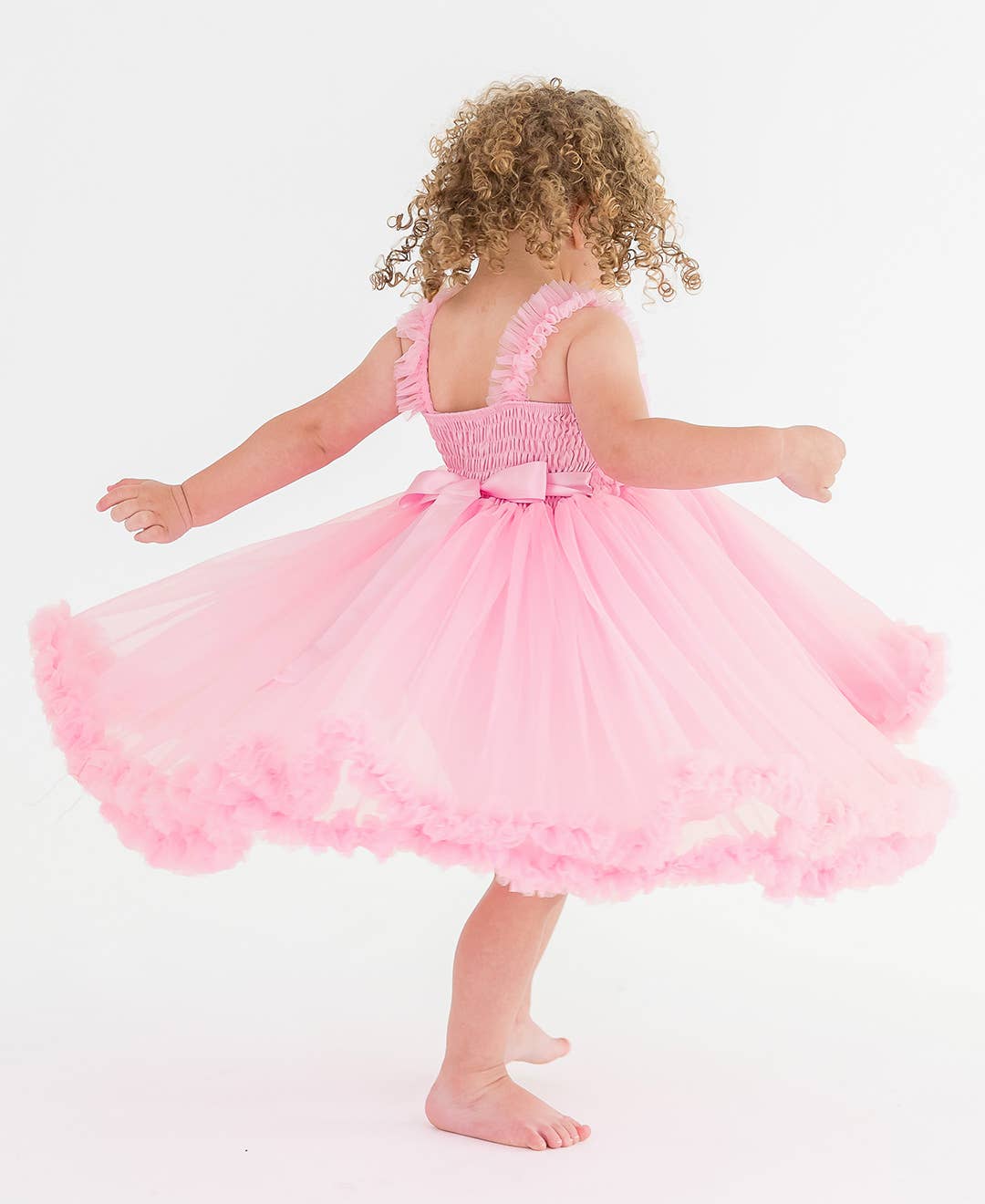 Girls Pink Princess Petti Dress