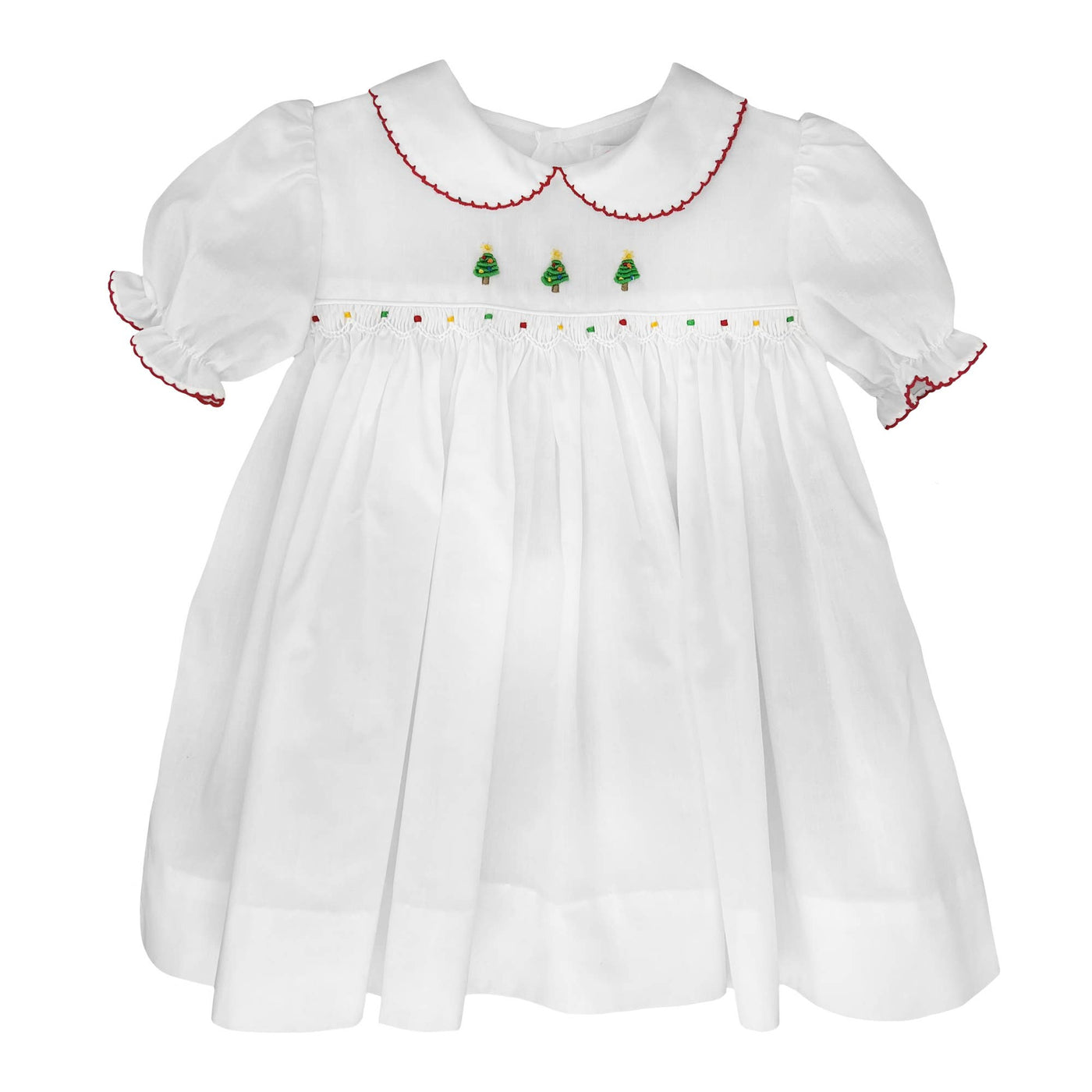 Christmas Embroidered Dress