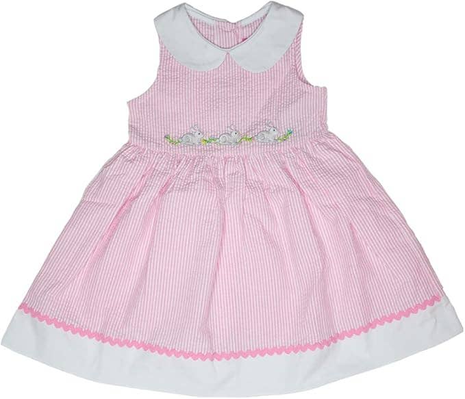 Pink Collar Easter Dress