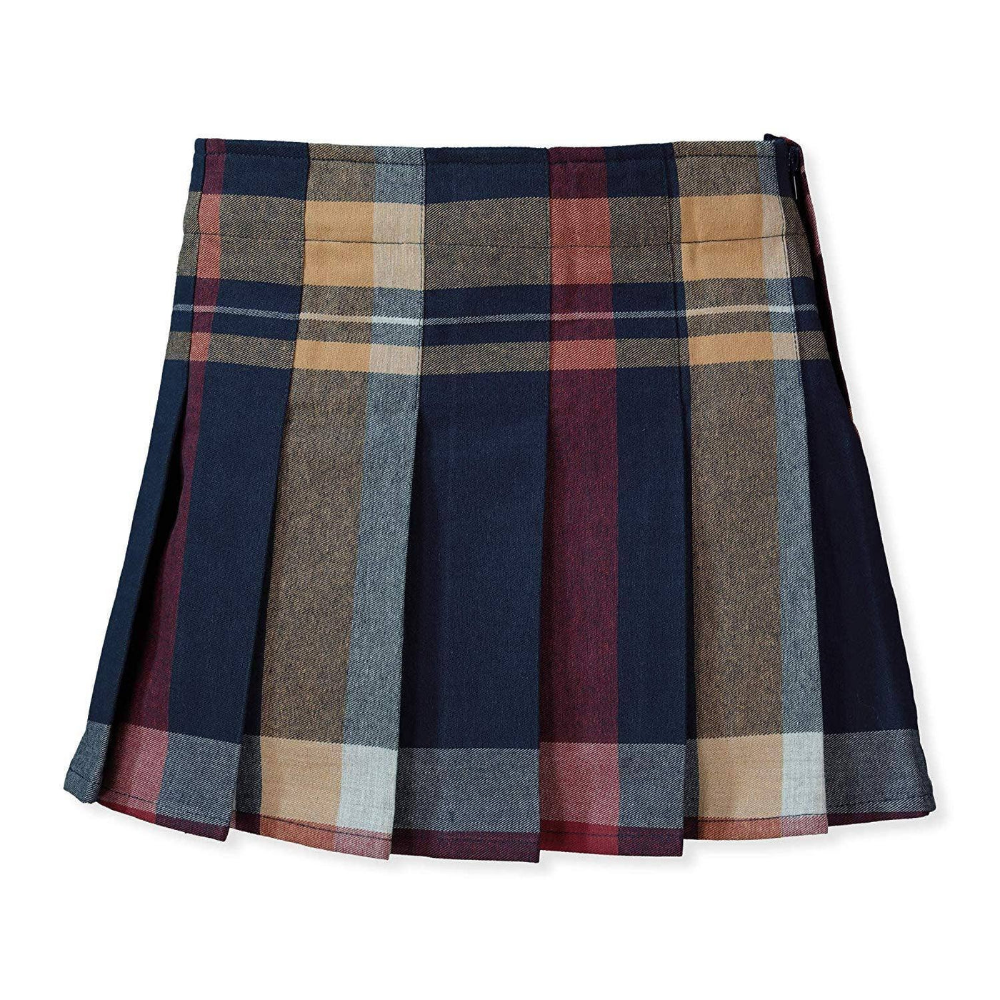 Organic Pleated Skirt with Buckle Detail - Baby