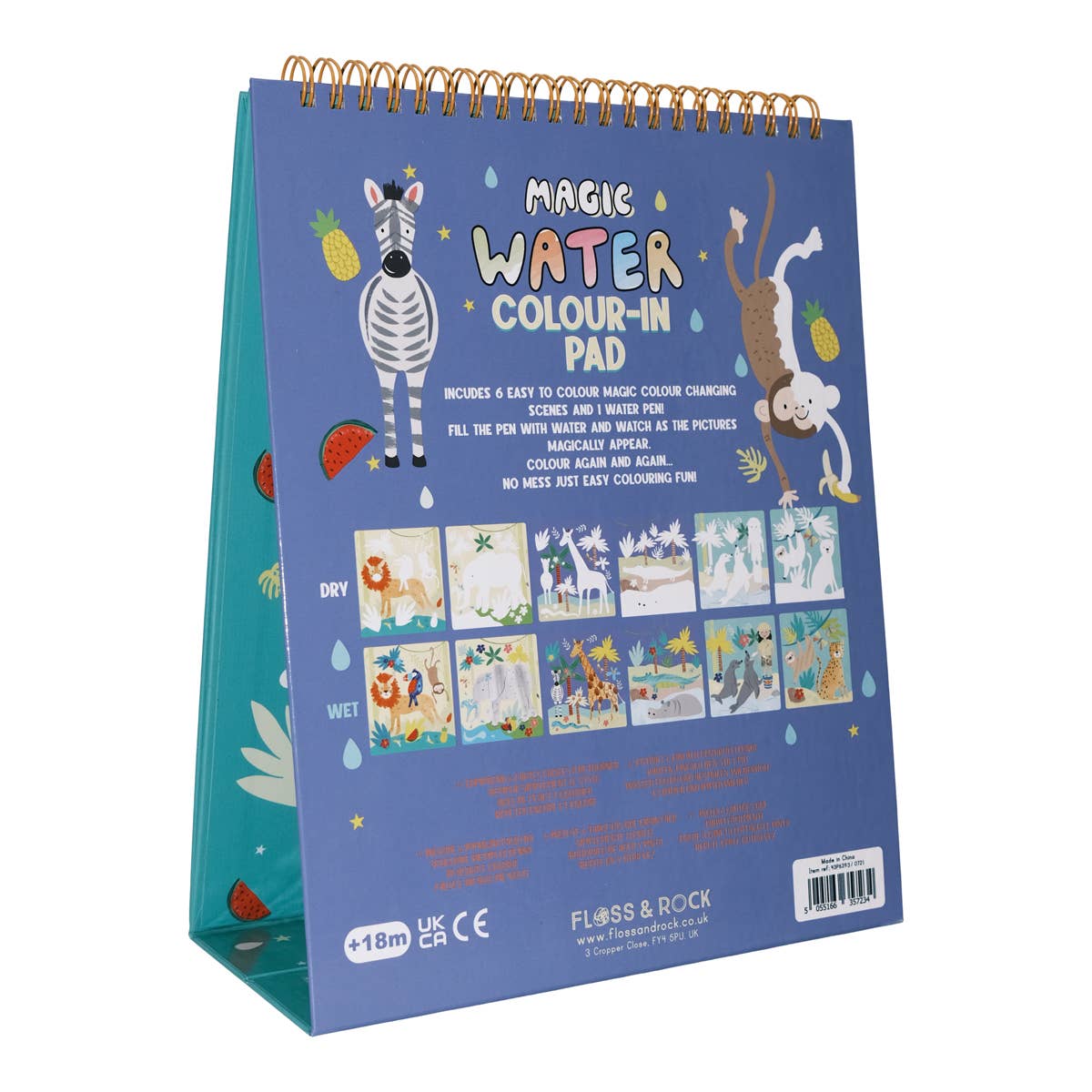 Magic Color Changing Watercard Easel and Pen - Jungle