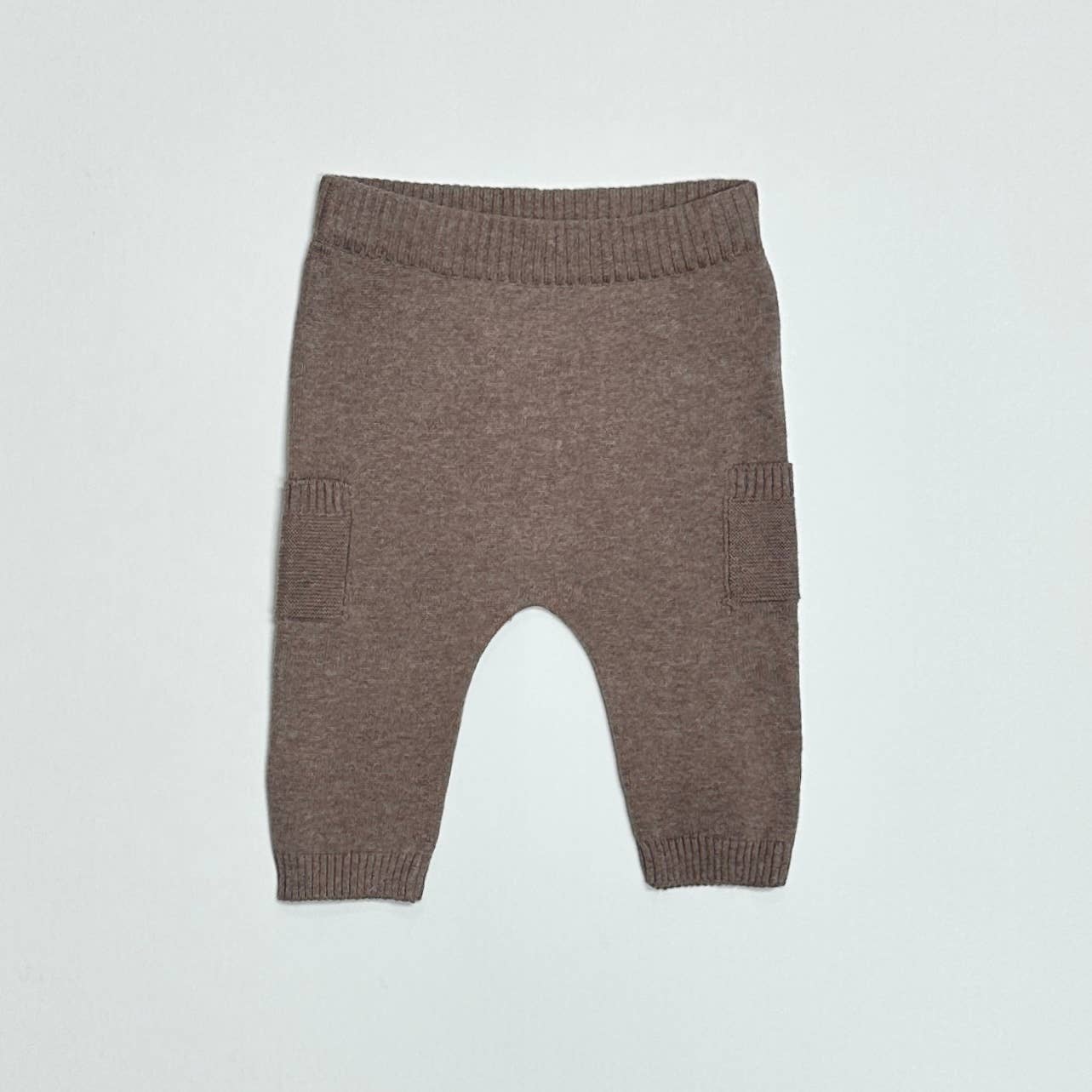 Baby Side Pocket Sweater Knit Pants (Organic Cotton)