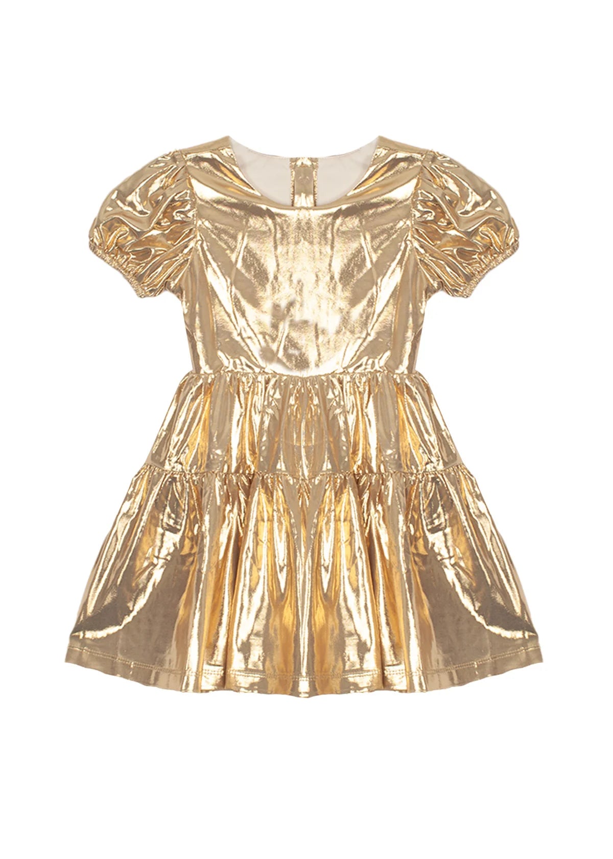 Gold Metallic Dress