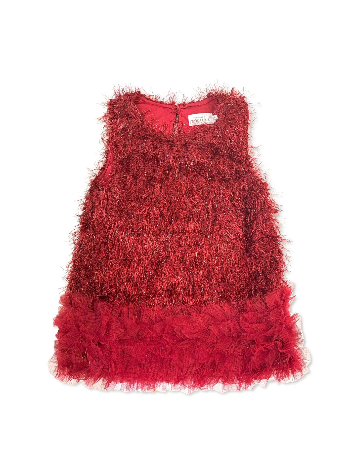 Red Fringe Dress