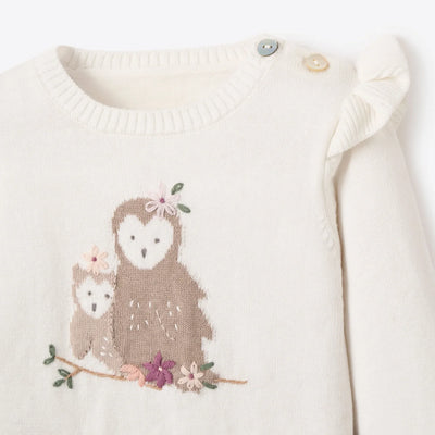 Forest Family Sweater & Velveteen Jumper Skirt