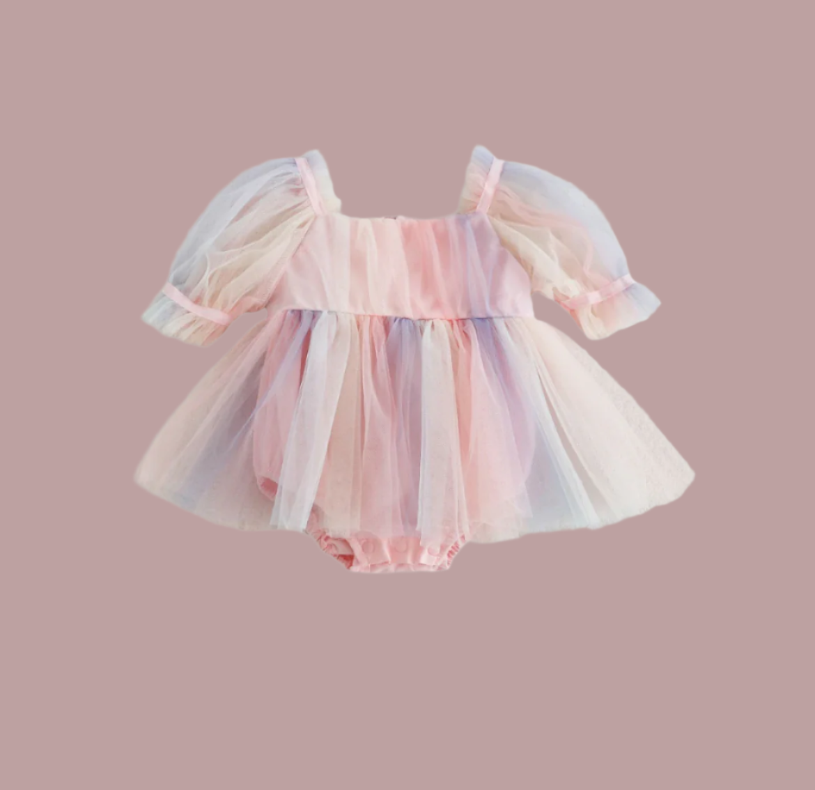 Baby Rainbow Tutu Dress