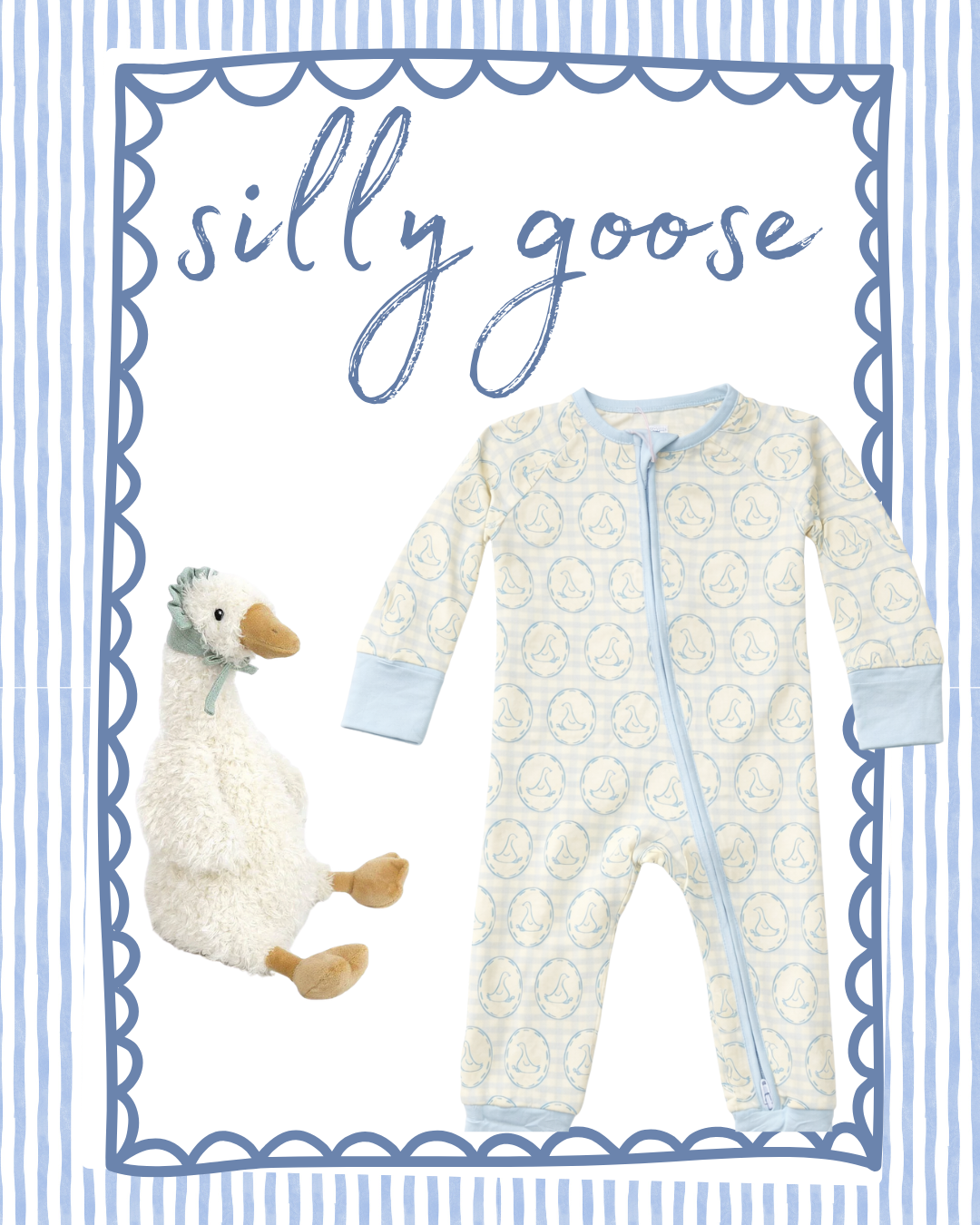 Little One Shop Cottage Goose Bamboo Sleeper